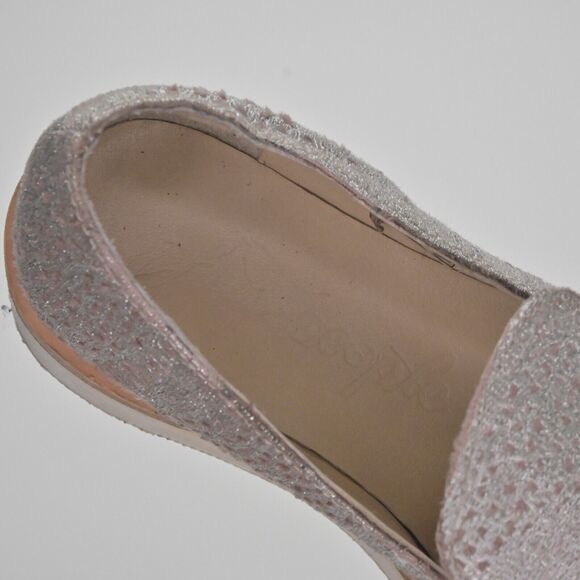 FREE PEOPLE Loafers Womens Size 38 Snake Eyes Print Velvet Platform Shoe Slip On - Picture 7 of 12